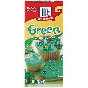 Green, McCormick Green Food Color, 1 fl oz