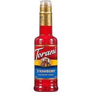 Torani ストロベリーシロップ、12.7 オンス Torani Strawberry Syrup, 12.7 Ounces