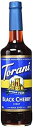 トラニ シュガーフリー ブラックチェリーシロップ 750mL Torani Sugar Free Black Cherry Syrup 750mL