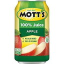 モッツ アップル ジュース シングルサーブ、11.5 オンス缶 (24 個パック) Mott's Apple Juice Single Serve, 11.5-Ounce Cans (Pack of 24)
