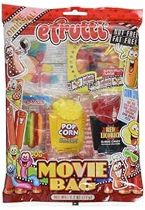楽天Glomarketグミ ムービー バッグ - E Frutti グミ キャンディ、2.7 オンス E. Frutti Gummy Movie Bag - E Frutti Gummy Candy, 2.7 oz