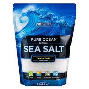 SaltWorks ԥ奢󥷡ȡγ5ݥɥХå SaltWorks Pure Ocean Sea Salt, Coar...