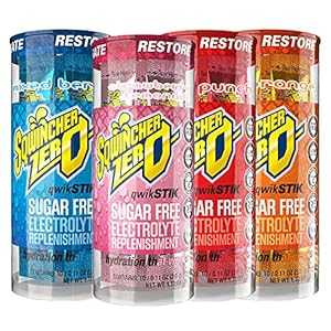 楽天GlomarketSqwincher Zero Qwik Stik シュガーフリー、4 フレーバー バラエティ パック、0.11 オンス （200 個パック） Sqwincher Zero Qwik Stik Sugar Free, 4 Flavor Variety Pack, .11 oz （Pack of 200）