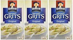 󥹥ȥåġꥸʥ롢12ȡ12󥹤Υܥå3ĥѥå Quaker, Instant Grits,...