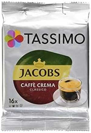 楽天Glomarketタッシモ ジェイコブス カフェ クレマ クラシコ、ファイン クリーム入りコーヒー、T ディスク 16 枚 Tassimo Jacobs Caff Crema Classico, Coffee with Fine Cream, 16 T-Discs