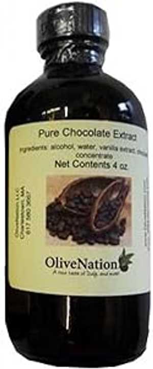 OliveNation ١ѥ祳졼ȥåѥå祳졼ȥե졼СPGե꡼Ȥߴƥե꡼㡼ӡ - 4 OliveNation Chocolate Extract for Baking, Rich Chocolate Flavoring for Cak