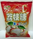 ライチ キャンディ (Dakeyi/50 カラット) - 13 オンス (1 パック) Hongyuan Lychee Candy (Dakeyi/50-ct) - 13oz (Pack of 1)