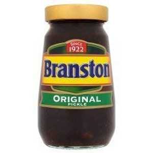 ブランストンズ ピクルス 520g ゴールドトップ (4 パック) Branstons Pickle 520g Goldtop (4 Pack)