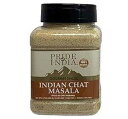 プライド オブ インディア – インディアン チャット マサラ シーズニング スパイス – 風味豊かな料理に最適 – ドリンク/サラダ/フルーツに最適な調味料 – 保存料不使用 – 保存が簡単 – 8オンス。中型デュアルシフタージャー Pride of India Indi