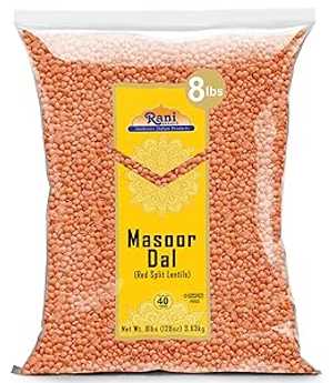 Rani Brand Authentic Indian Products Rani Masoor Dal (Indian Red Lenti...