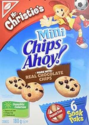 åץ ۥ! ʥåѥå ߥ 180g/6.3oz. (4 ѥå) {ʥ͢} Chips Ahoy! Snak Pa...