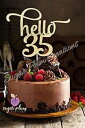 ハロー35 ケーキトッパー Sugar Plum Creations Hello 35 Cake Topper
