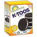 Kinnikinnick, KinniTOOS サンドイッチ クリーム クッキー、チョコレート、8 オンス Kinnikinnick, KinniTOOS Sandwich Cream Cookies, Chocolate, 8 Oz