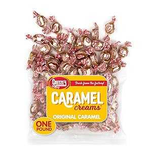楽天GlomarketGoetze's Candy バニラ キャラメル クリーム - 1 ポンド袋 （16 オンス） - 工場から新鮮 Goetze's Candy Vanilla Caramel Creams - 1 Pound Bag （16 Ounces） - Fresh from the Factory