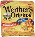 Werther's キャラメル シュガーフリー ハード キャンディ、オリジナル、2.75 オンス (4 個パック) Werther's Caramel Suga...