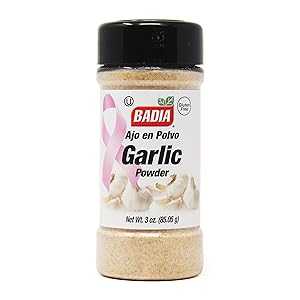 Badia ガーリックパウダー、3オンス (12個パック) Badia Garlic Powder, 3 Ounce (Pack of 12)
