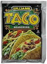 ウィリアムズ タコス シーズニング ミックス、1.25 オンス (6 個パック) Wiiliams Williams Taco Seasoning Mix, 1.25 Ounce (Pack of 6)