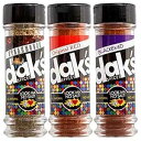 DAK's スパイス グリル セット 3 パック – ナトリウムを含まない方法で心ゆくまでグリルしましょう。100%塩分フリー、100%MSGフリー...