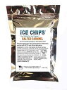 ICE CHIPS キシリトール キャンディ、5.28 オンスの大きな再密封可能なポーチ入り。低炭水化物&グルテンフリー(塩キャラメル) ICE CHIPS X...