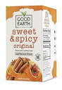 Good Earth Herbal Tea, Sweet & Spicy, Caffeine Free, Pack May Vary, 18 Count, Pack of 6