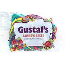 Gustaf のレインボー レース、2 ポンド バッグ (3 個パック) Gustaf's Rainbow Laces, 2-Pound Bags (Pack of 3)