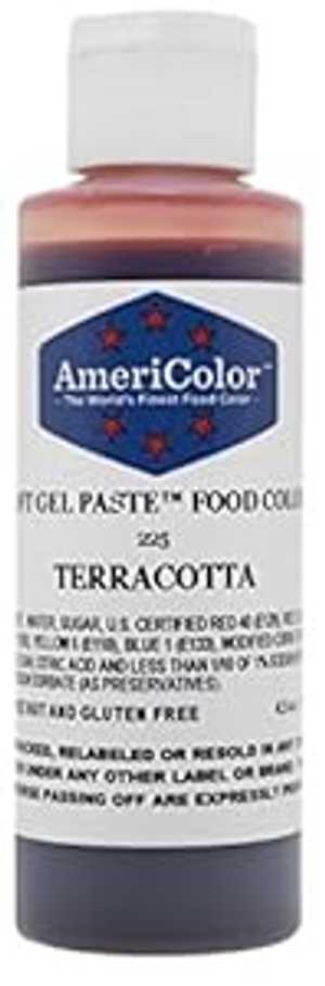 ƥ饳åեȥڡ 4.5 ǥ졼 AmeriColor TERRACOTTA SOFT GEL PASTE...