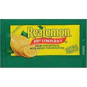 REALEMON 󥰥륵֥󥸥塼4 gr. (200) REALEMON Single Serve Lemon Jui...