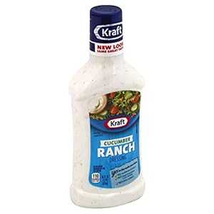 クラフトキュウリランチドレッシング&ディップ、16オンス、2パック Kraft Cucumber Ranch Dressing & Dip, 16 oz, 2 pk クラフトキュウリランチドレッシング&ディップ、16オンス、2パック Kraft Cucumber Ranch Dressing & Dip, 16 oz, 2 pk