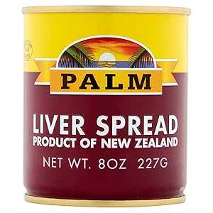 パーム - レバースプレッド - 8オンス。/ 227 G - ニュージーランド産 (8オンス) PALM - Liver Spread - 8 OZ. / 227 G - Product of New Zealand (8 Ounces)
