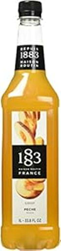 1883 メゾン ルータン - ピーチ シロップ - フランス製 - ペットボトル 1 リットル (33.8 オンス) Routin 1883 1883 Maison Routin - Peach Syrup - Made in France - Pet Bottle 1 Liter (33.8 ounces) 1883 メゾン ルータン - ピーチ シロップ - フランス製 - ペットボトル 1 リットル (33.8 オンス) Routin 1883 1883 Maison Routin - Peach Syrup - Made in France - Pet Bottle 1 Liter (33.8 ounces)