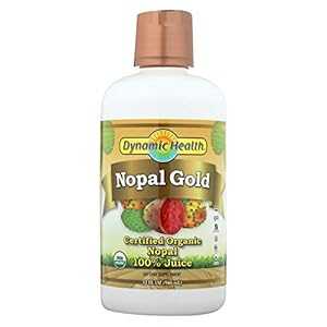 Dynamic Health オーガニック認定 ノパル ゴールド、ノパル カクタス 32fl oz (946 ml) Dynamic Health Organic Certified Nopal Gold,Nopal Cactus 32fl oz (946 ml)