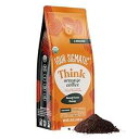 Four Sigmatic Think Mushroom Coffee Organic Ground Coffee with Lion's Mane Mushroom and Chaga Mushroom Nootropic Mushroom Coffee for Better Focus and Support 12oz Bag(4)