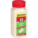 マコーミック ガーリックソルト、15.75オンス McCormick Garlic Salt, 15.75 OZ