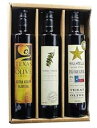 受賞歴のあるオリーブオイルギフトセット(テキサスミラーズブレンド500ml、テラベルデエステートブレンド500ml、ソラステラ500ml、クラフトギフトボックス...