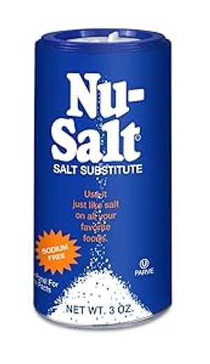3オンス (12個パック)、Nu-Salt ナトリウムフリー塩代替品、塩化カリウム含有、食塩代替品、ビーガン、チップス、プレッツェル、フライドポテト、ポップコーン調味料に最適、3オンス シェーカーボトル (12個パック) 3 Ounce (Pack of 12), Nu-Salt Sodium-