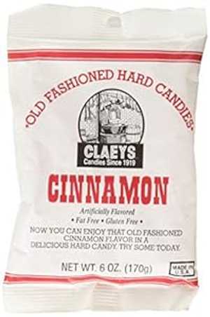 Claeys オールド ファッション シナモン キャンディ、6 オンス バッグ (12 個パック) Claeys Old Fashi..
