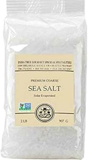 India Tree ブラジル産粗海塩、2 ポンド (3 個パック) India Tree Brazilian Coarse Sea Salt, 2 lb (Pack of 3) India Tree ブラジル産粗海塩、2 ポンド (3 個パック) India Tree Brazilian Coarse Sea Salt, 2 lb (Pack of 3)