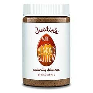 Justin's のメープル アーモンド バター、かき混ぜない、グルテンフリー、非遺伝子組み換え、ビーガン、責任を持って調達、3 瓶パック、各 16 オンス Justin's Nut Butter Maple Almond Butter by Justin's, No Stir, Gluten-free, Non-GMO, Vegan