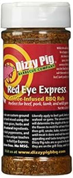 Dizzy Pig、バーベキューソースレッドアイエクスプレスコーヒーインフューズド、6.8オンス Dizzy Pig, Barbecue Sauce Red Eye Express Coffee Infused, 6.8 Ounce
