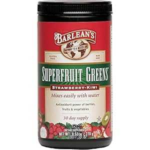 Barlean's スーパーフルーツグリーンパウダー、ベリー、フルーツ、野菜の抗酸化力を配合 - ビーガン、非遺伝子組み換え、グルテンフリー - 9.52 オンス Barlean's Organic Oils Barlean's Superfruit Greens Powder with Power of Berries, Fruits, Barlean's スーパーフルーツグリーンパウダー、ベリー、フルーツ、野菜の抗酸化力を配合 - ビーガン、非遺伝子組み換え、グルテンフリー - 9.52 オンス Barlean's Organic Oils Barlean's Superfruit Greens Powder with Power of Berries, Fruits,