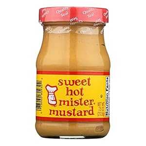 スイートホットミスターマスタード、7.5オンス（6個パック） Mr. Mustard Sweet Hot Mister Mustard, 7.5oz (Pack of 6)
