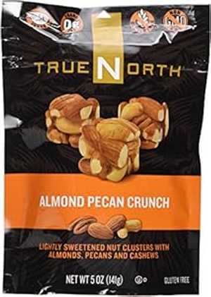 楽天Glomarketトゥルーノース アーモンド ピーカン クランチ ナッツ クラスター 5オンス バッグ True North Almond Pecan Crunch Nut Clusters 5oz Bag