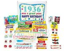 ウッドストック キャンディ ~ 1936 1936 年生まれの 86 歳の男性または女性のための、子供の頃からの懐かしいレトロなキャンディの 86 歳の誕生日ギ...