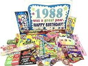 ウッドストック キャンディ ~ 1988 1988 年生まれの 34 歳の男性または女性のための、子供の頃からのレトロで懐かしいキャンディの 34 歳の誕生日ギ...