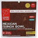 GOOD TO-GO メキシカンキヌアボウル - 2人前 脱水バックパッキングとキャンプの食事 軽量 準備が簡単 GOOD TO-GO Mexican Quin...