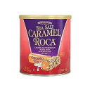 Brown & Haley Sea Salt CARAMEL ROCA Canister, Individually Wrapped Caramel Butte...