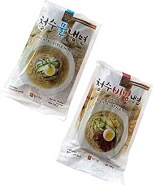 Choung Soo Naeng Myeon、オリエンタルスタイル韓国冷麺 (冷麺コンボ、2 パック) Choungsoo food Choung Soo Naeng Myeon, Oriental Style Korean Cold Noodle (Cold Noodle Combo, 2 Pack) Choung Soo Naeng Myeon、オリエンタルスタイル韓国冷麺 (冷麺コンボ、2 パック) Choungsoo food Choung Soo Naeng Myeon, Oriental Style Korean Cold Noodle (Cold Noodle Combo, 2 Pack)