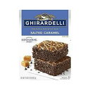 ギラデリ 塩キャラメルブラウニーミックス、16オンス Ghirardelli Salted Caramel Brownie Mix, 16 Oz