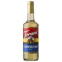 トラーニ チーズケーキシロップ 750ml Torani Cheesecake Syrup, 750 ml