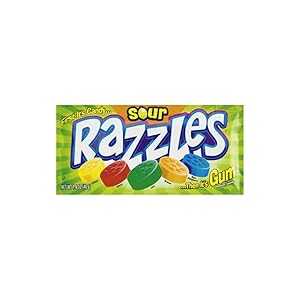 Razzles Sour Bubble Gum